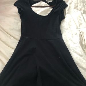 American Eagle Black Skater Dress